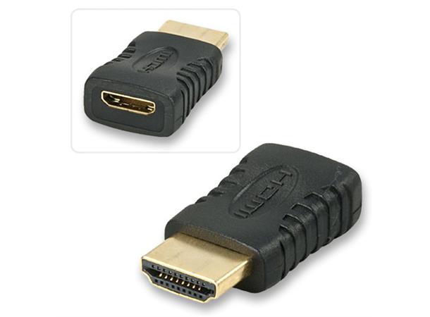 Lindy Adapter MiniHDMI > HDMI Videokilde: MiniHDMI ¤ 